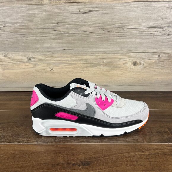 Nike Air Max 90 Dunkin Donuts Mens Size 10.5 Alchemy Pink Cool Grey FN6958 003 - Picture 3 of 10